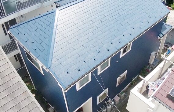 茅ケ崎市萩園　K様邸　屋根外壁塗装　施工事例