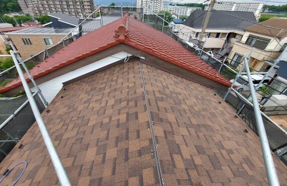 座間市で瓦屋根の葺き替え工事をしてきました【さむかわリフォーム】